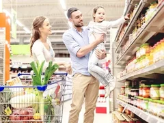 Lucrator comercial, supermarket, Sala Palatului